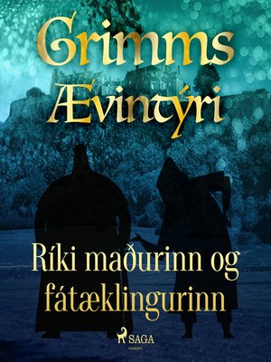 cover image of Ríki maðurinn og fátæklingurinn